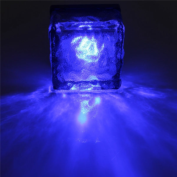 Solar Power Colorful LED Floating Light Waterproof Pond Pool Outdoor Path Brick Floor Lamp