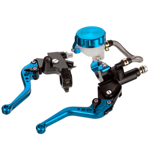 7/8 Inch Motorcycle Front Brakes Master Cylinders with Adjust Levers for Suzuki