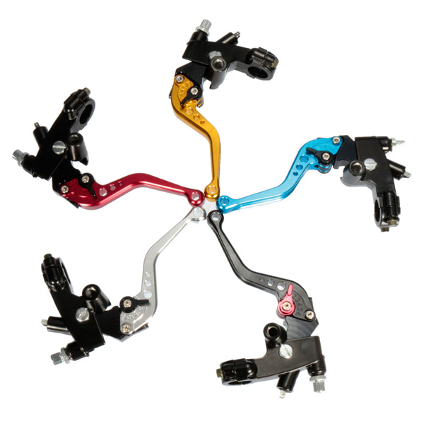 7/8 Inch Motorcycle Front Brakes Master Cylinders with Adjust Levers for Suzuki