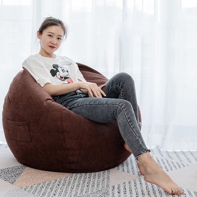 NESLOTH 90*110cm Soft Bean Bag Chairs Couch Sofa Cover Indoor Lazy Sofa For Adults