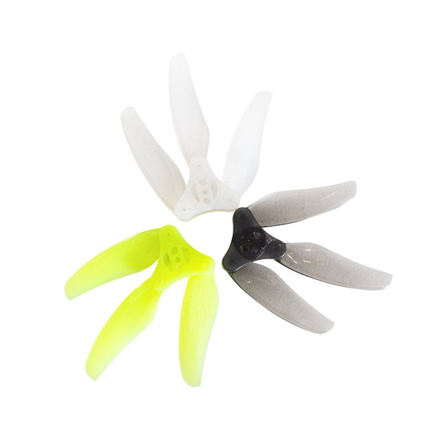 2 Pairs / 10 Pairs Gemfan Floppy Proppy F3015 3015 3x1.5 3 Inch 3-Blade Folding Propeller PC 1.5mm Shaft Hole for RC Drone FPV Racing