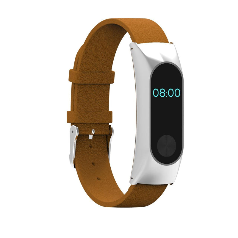 Replacement Leather Bracelet Wristband Wrist Strap for Xiaomi MiBand 2 Wrist Strap  Non-original