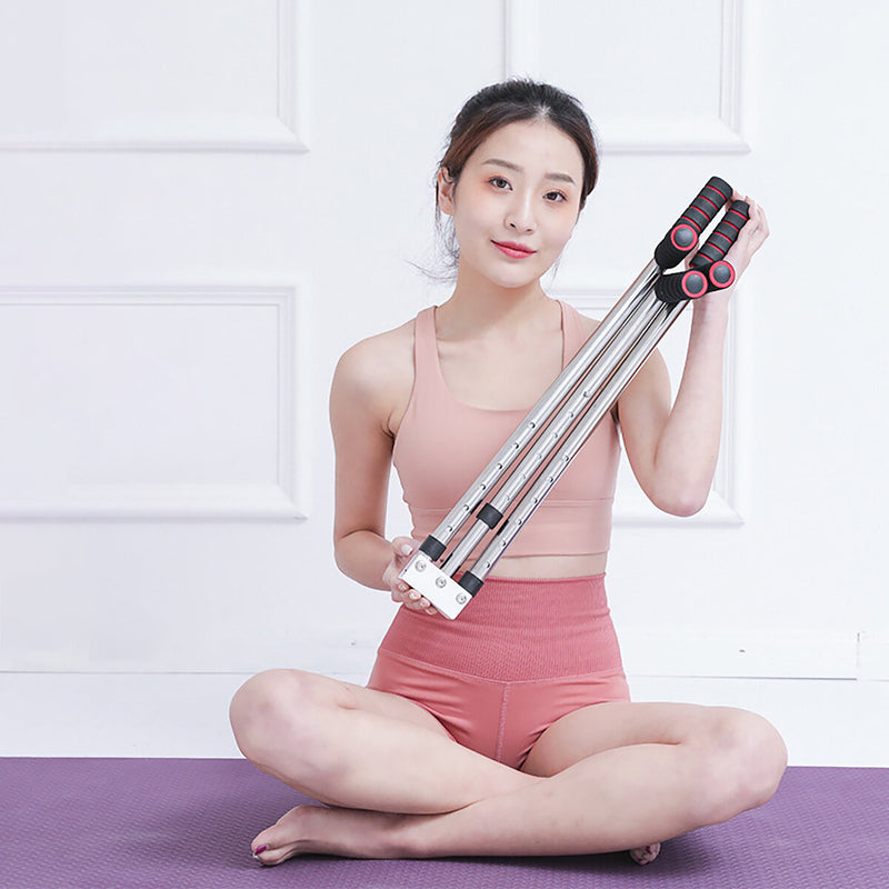 6-Level Adjustable Leg Stretcher Extension Training Flexibility With Yoga Rope