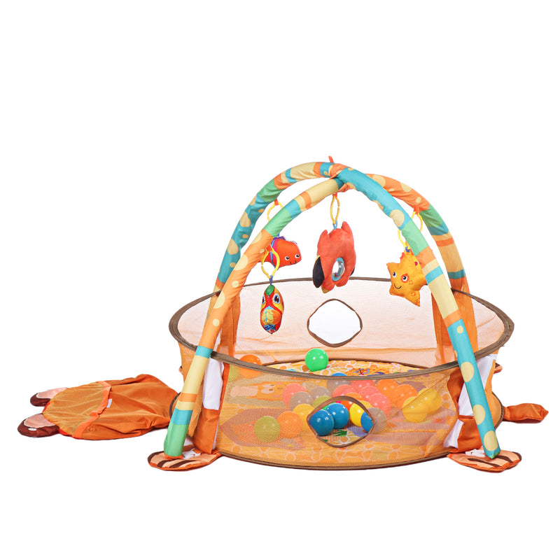 33.46x22.05inch Baby Gym Toddler Folding Baby Toys Ball Pool Toddler Soft Activity Play Tent Kids Game Playing House