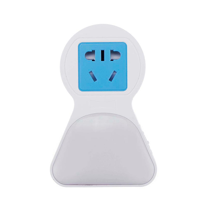 EU/US AC100-240V 5W Light Sense LED Night Light Socket Creative USB Charging Socket