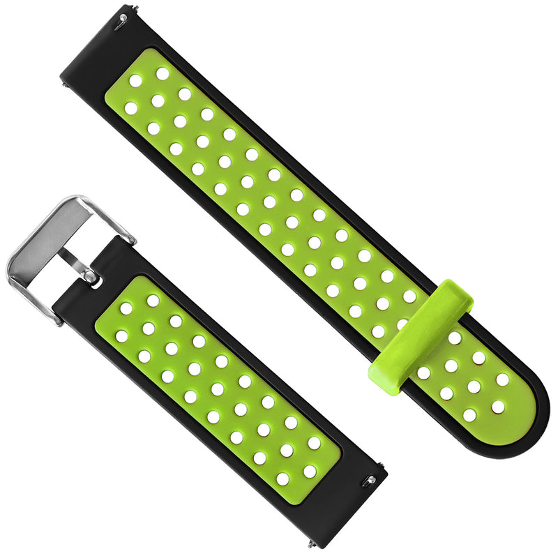 Double Color Breathable Watch Band Watch Strap Replacement for 47mm Amazfit GTR Smart Watch