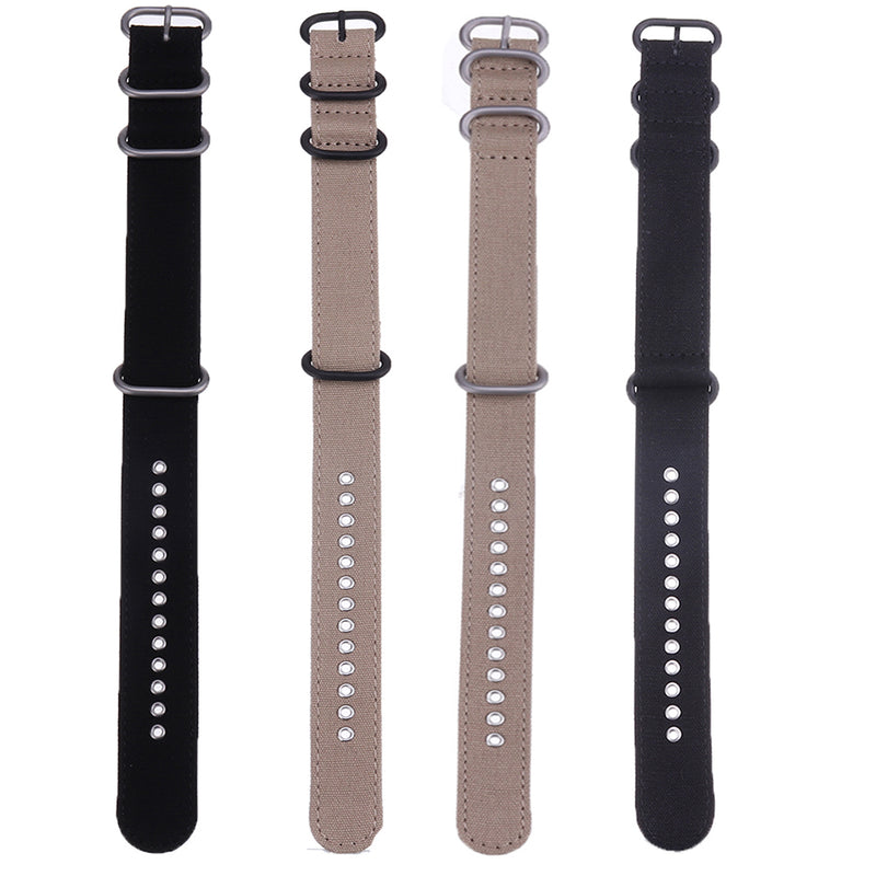 Bakeey 22mm Multicolor Thicken Durable Military Canvas Nylon Watch Band Strap