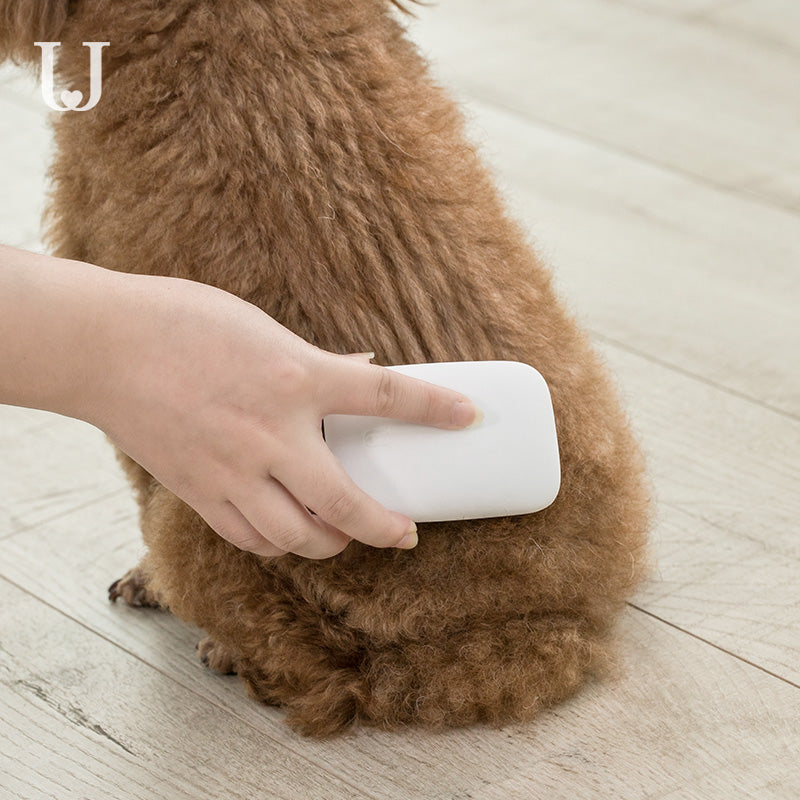 Jordan&Judy Pet Dog Silicone Comb Hair Removal Brush Smooth Surface Easy Cleaning From