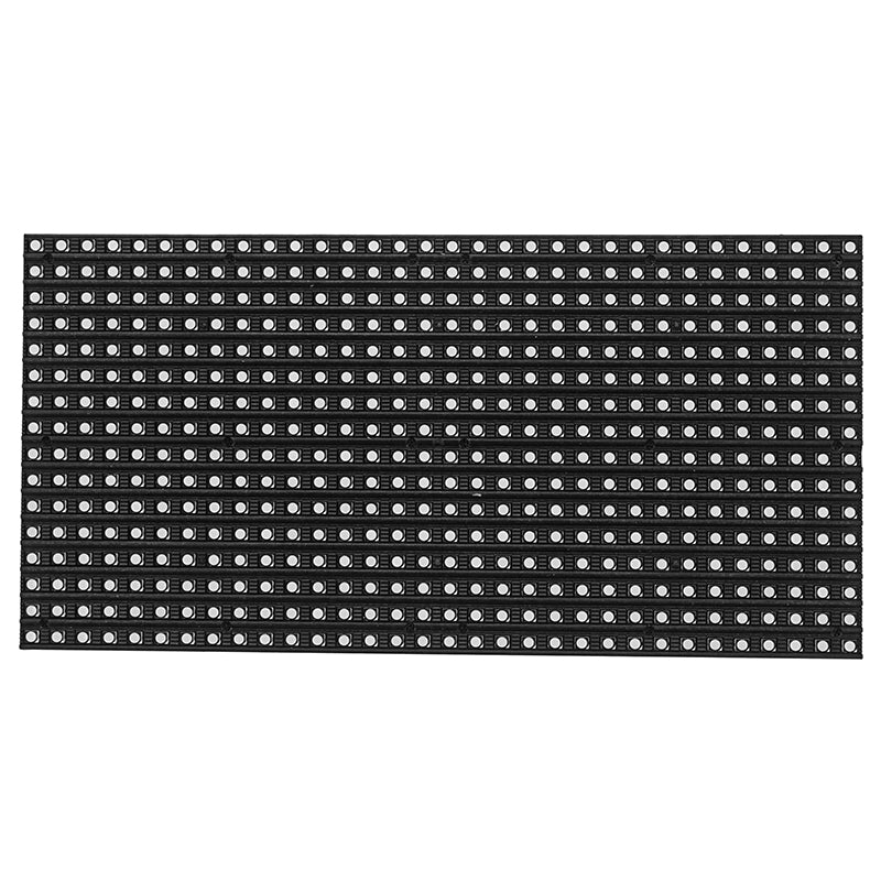 16X32 Colorful Multifunctional Clock Music Spectrum LED Lights Display Assembled Dot Matrix Board