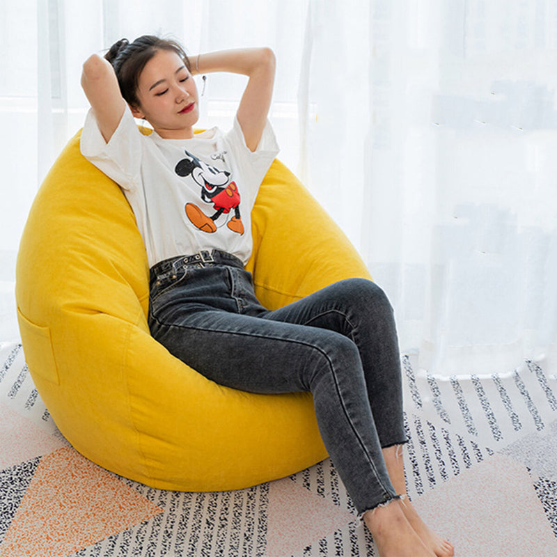 NESLOTH 90*110cm Soft Bean Bag Chairs Couch Sofa Cover Indoor Lazy Sofa For Adults