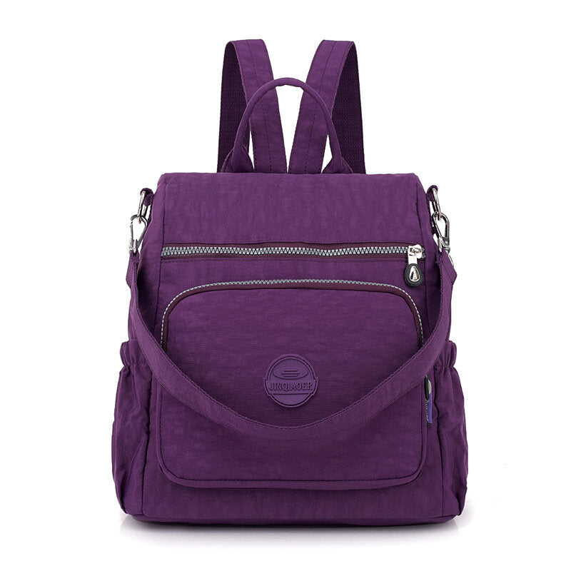 Women Multi-function Anti-Theft Waterproof Shoulder Bag Mummy Backpack Shopping Date