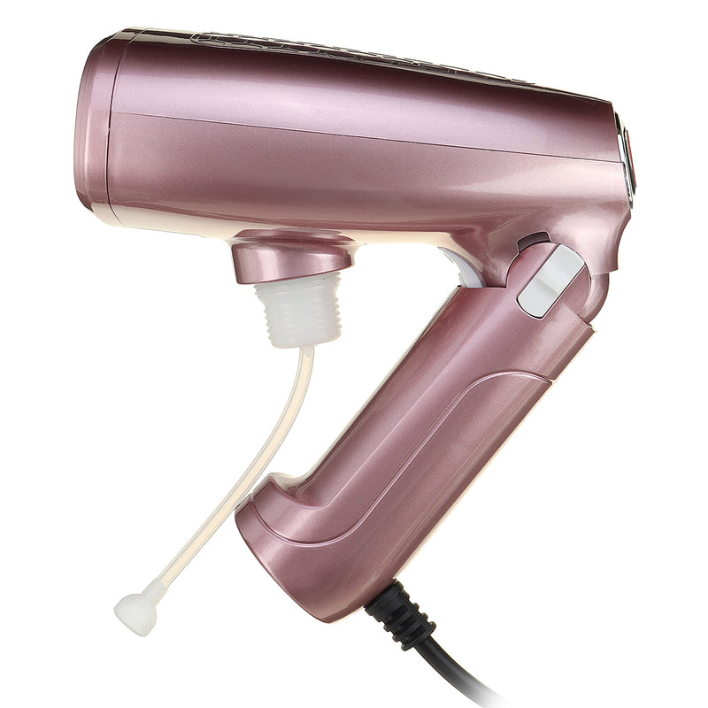 Portable Garment Steamer 1500W Powerful Clothes Steam Iron Fast Heat-up Fabric Wrinkle Removal 320ml Water Tank for Travel Home Dormitory
