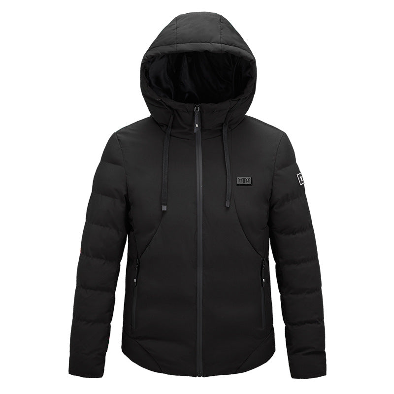 3-Modes Control Winter Heated Jacket USB Charging Coat Warm Up Heated Clothing Washable Soft Safe Top