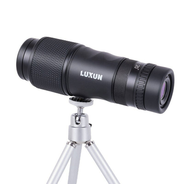 Luxun Hand Held HD Telescope 8-20x30 Professional Zoom HD Monoculars Powerful Binoculars for Hunting and Camping