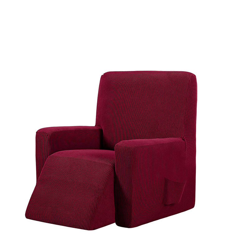 Elastic Recliner Chair Cover Full Coverage Sofa SlipCover Protector Stretch Dustproof Armchair Cover