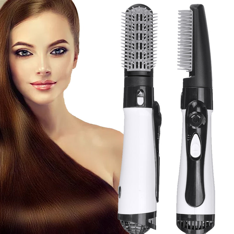 4 in 1 Hair Dryer Brush Hot Air Brush Volumizer Blow Straightener Curler Professional Curling Iron Hair Styler