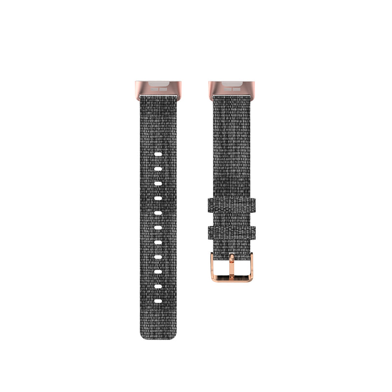 Bakeey Nylon Canvas Woven Smart Watch Band Replacement Strap For Fitbit Charge 3/4
