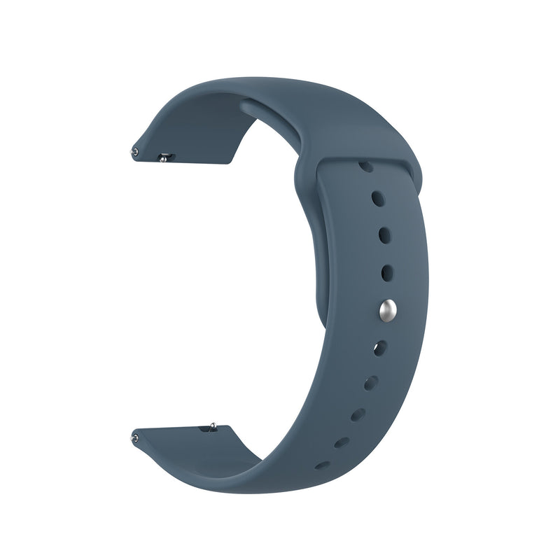 Bakeey 18mm SLR Buckle Silicone Replacement Strap Smart Watch Band For Ticwatch C2 Rose Gold Version