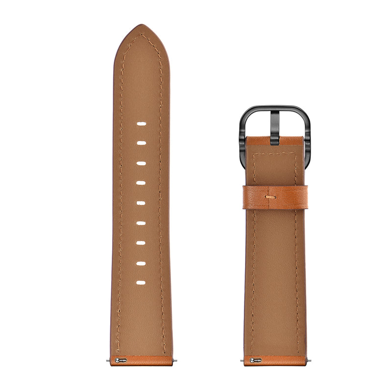 Bakeey 22mm First Layer Genuine Leather Replacement Strap Smart Watch Band for Huawei Watch GT1/2/2e 46MM