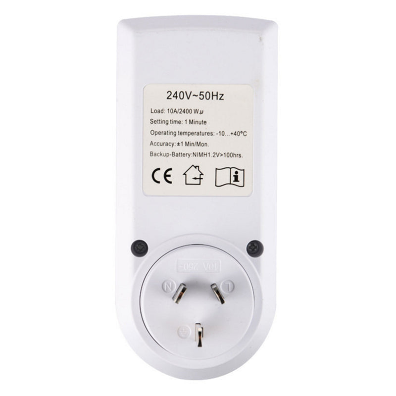 Plug-in 24h Digital Electronic Timer Switch Socket Automation Programmable