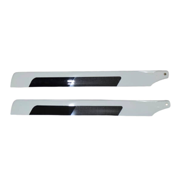 1 Pair FLYFUN 325mm Carbon Fiber Main Blades For RC Helicopter