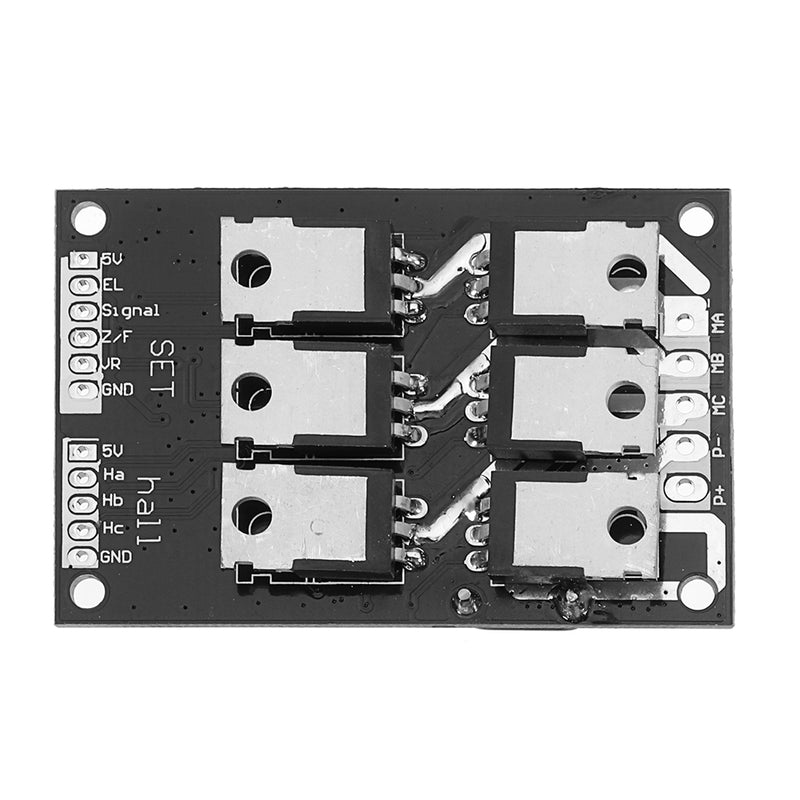 DC 12V-36V 15A Brushless Motor Controller Hall BLDC Driver Board Support Hall Motor - 500W
