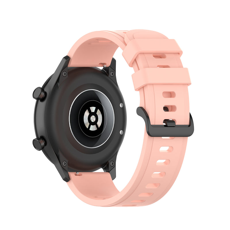 Bakeey 20/22mm Pure Color Sweatproof Soft Silicone Watch Band Strap Replacement for Garmin Vivowatch