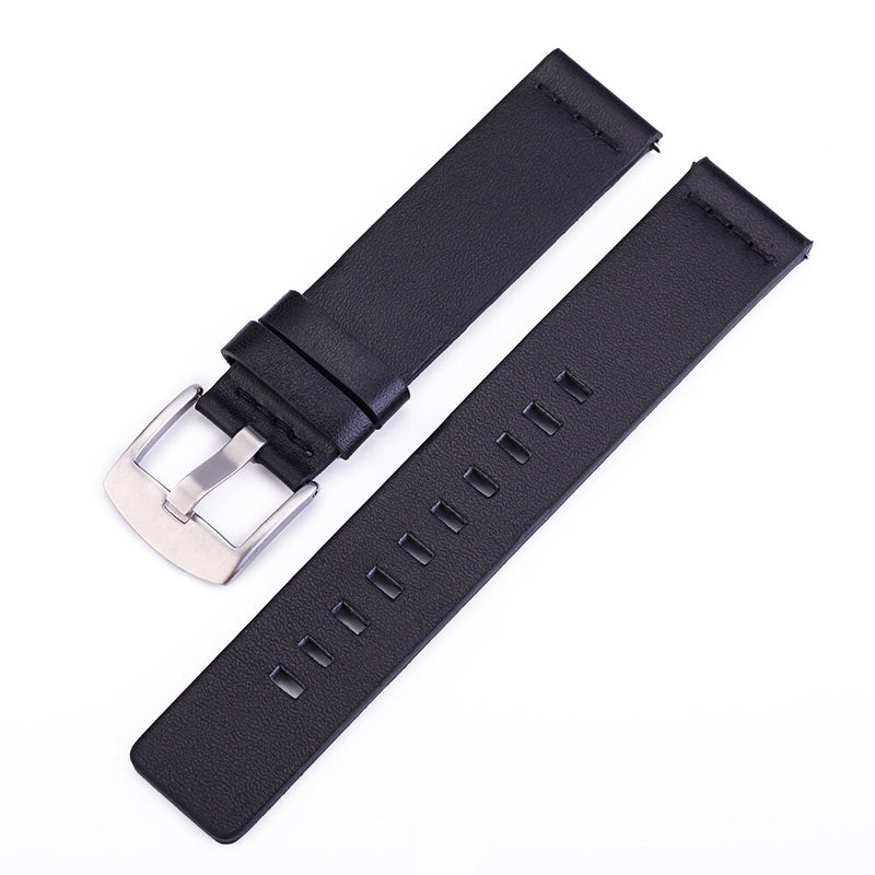 Bakeey 18/20/22mm Width Universal Pure Genuine Leather Watch Band Strap Replacement for Samsung Galaxy Watch 3 41mm / Gear S3 / Honor Magic / Vivoactive 4