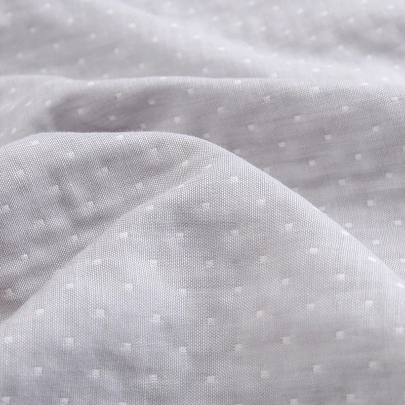 50cmx156cm Eco-friendly Cotton Gauze Fabric Double Layer Sewing Material Fluorescent-free for Diy Making