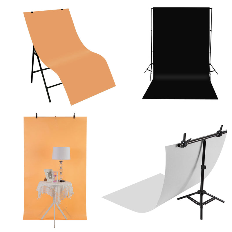 PULUZ PU5200 120x60cm Photography Background Screen Backdrop Studio Pure Color PVC Paper Kits