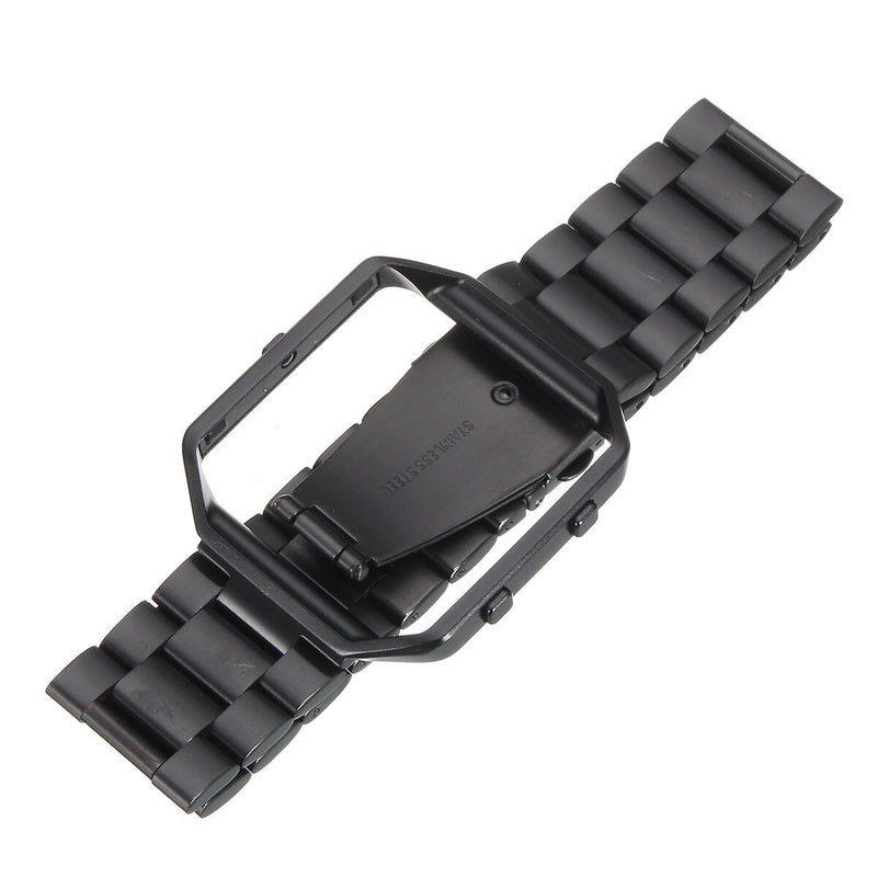 Bakeey Steel Metal Frame Watch Case Cover Frame Watch Band For Fitbit Blaze Watch