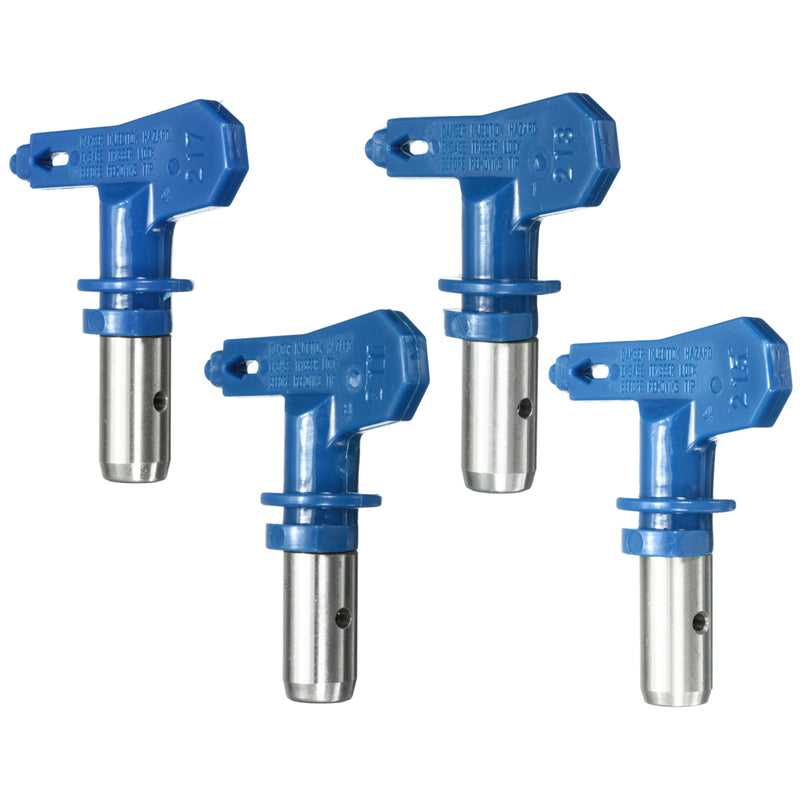 2 Series 11-17 Blue Airless Spraying Gun Tips for Wagner, Atomex, and Titan Paint Sprayers - For Wagner Atomex Spray Tip