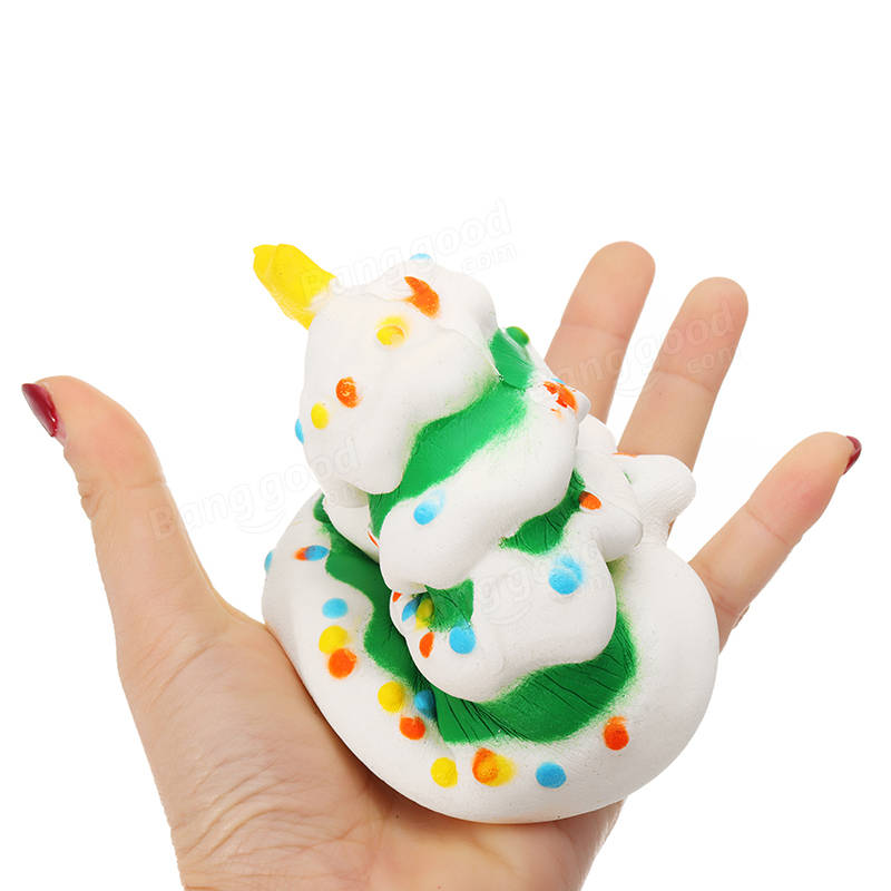 Christmas Tree Fruit Model Children's Squishy Collection Gift Decor Toy Original Packaging