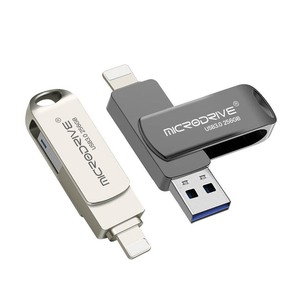 Microdrive 128GB USB Flash Drive USB3.0 Dual Interface High Speed Pendrive Mini Portable Memory U Disk for Phone TV Laptop