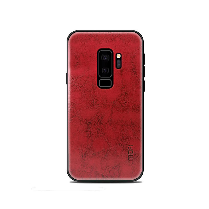 Mofi Leather Texture PC & Soft TPU Protective Case for Samsung Galaxy S9 Plus
