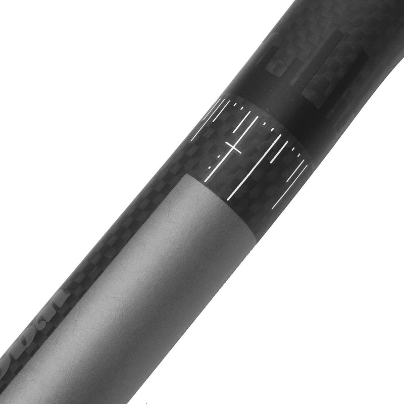 WACAKO Universal 620mm MTB Mountain Bike Bicycle Carbon Fibre Lightweight Riser Practical Handle Tube For 25.4mm Handlebars