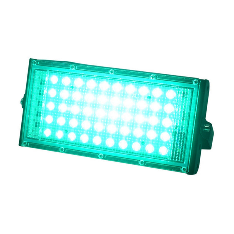 50W Red / Green / Blue LED Flood Light Street Lamp Waterproof Outdoor Garden Spotlight AC220V