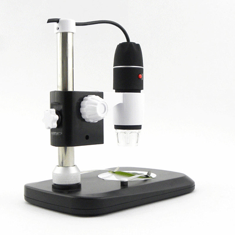 1600X 8 LED Zoom USB Digital Microscope Magnifier Microscope Camera +Video Stand
