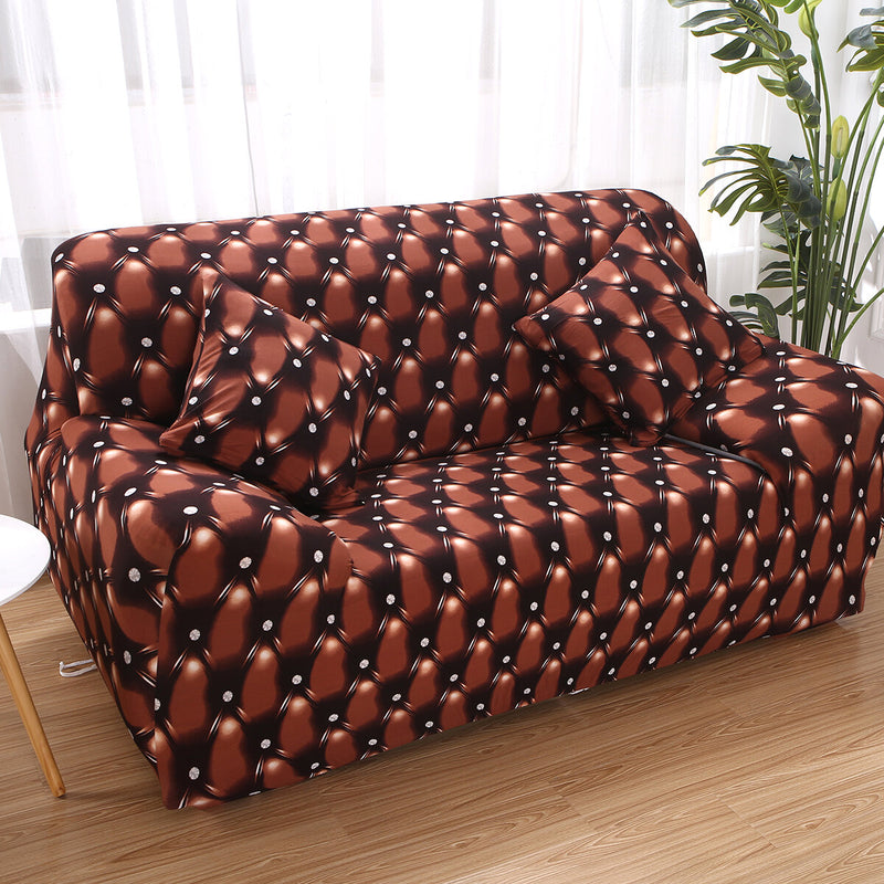 1/2/3 Seaters Elastic Sofa Cover Spandex Chair Seat Protector Couch Case Stretch Slipcover Home Office Furniture Decorations