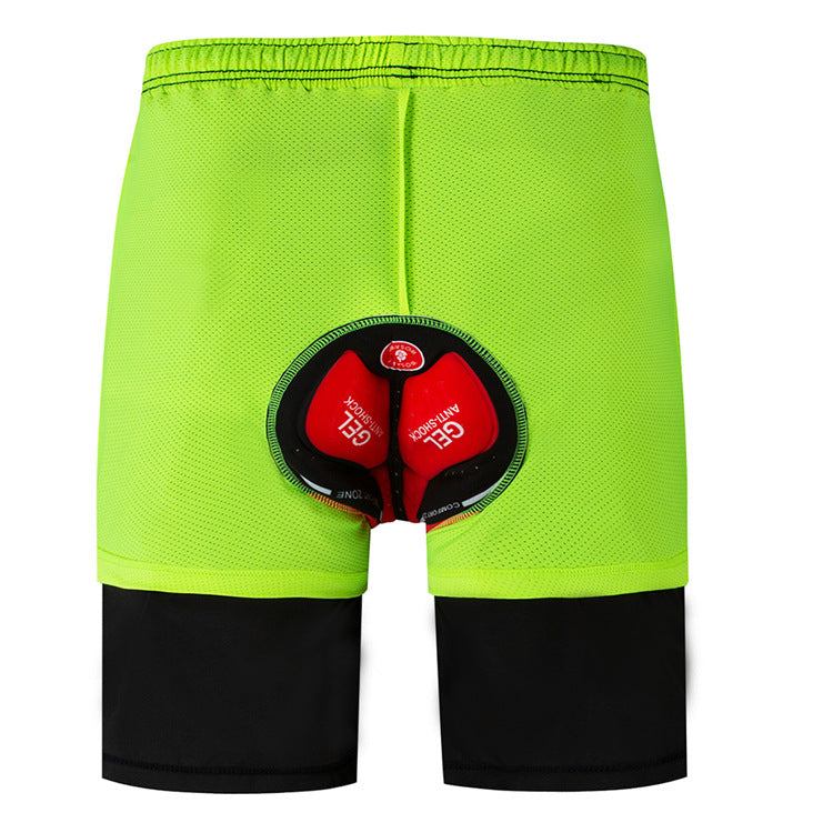 WOSAWE Men GEL Padded Cycling Shorts Downhill Motorcycle Trail Clothing Polyester Cycle Mtb Bicycle Short