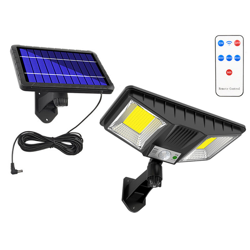 IPRee Solar Garden Light 138/160 COB Motion Sensor Security Wall Lamp Waterproof Camping Light Lawn Courtyard Patio