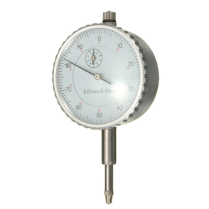 1pc Dial Gauge Indicator 0.01mm Accuracy Metal For Precision Tool Woodworking Measurement Tools