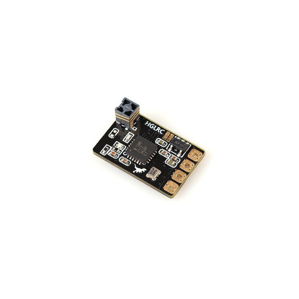 0.7g HGLRC Herme ExpressLRS ELRS 2.4GHz 2400RX-S 500Hz Refresh Rate Low Latency Long Range Mini RC Receiver for RC FPV Racing Drone