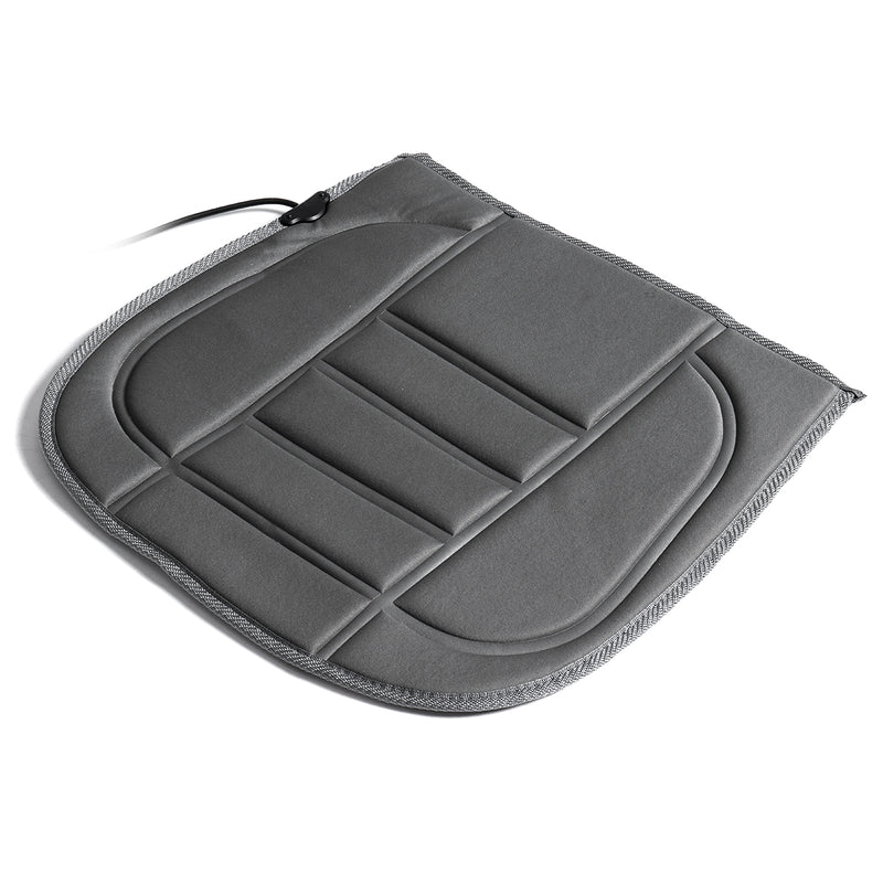 12V Front Electric Heated Padded Pad Seat Cushion Cover Winter Warmer