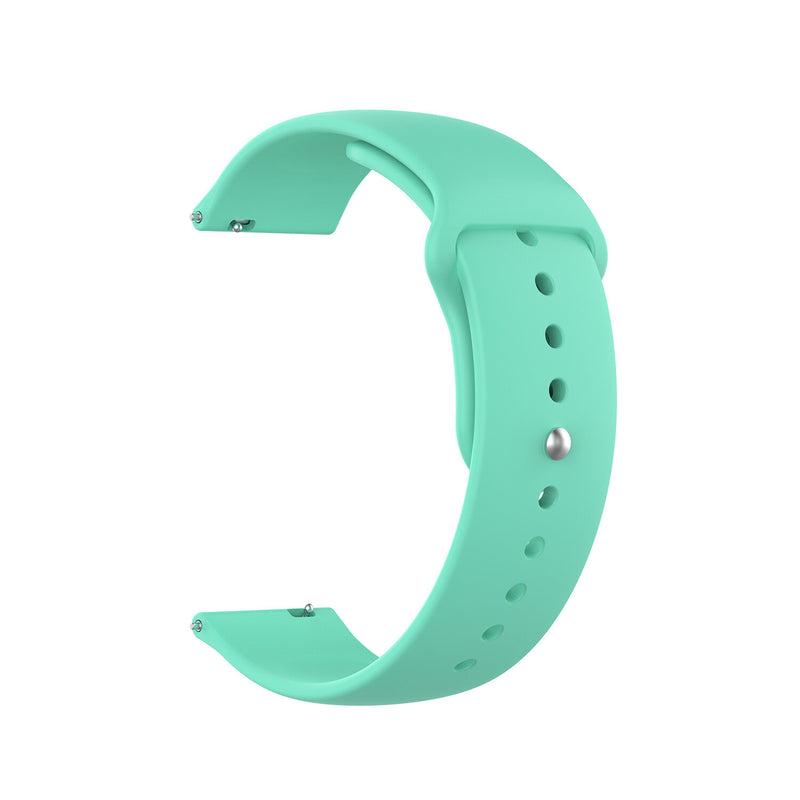 Bakeey 18mm SLR Buckle Silicone Replacement Strap Smart Watch Band For Ticwatch C2 Rose Gold Version