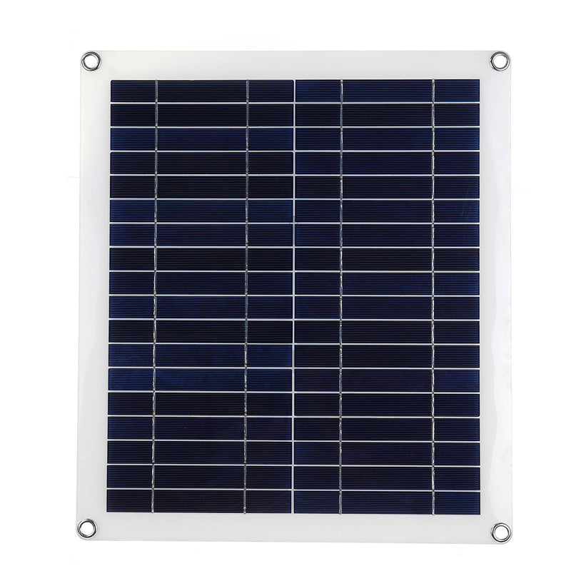 Monocrystalline Solar Panel Solar Powered Panel Kit 2Pcs 5W Bulb With 10A Solar Controller