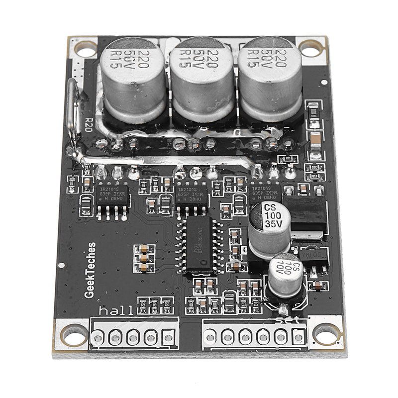DC 12V-36V 15A Brushless Motor Controller Hall BLDC Driver Board Support Hall Motor - 500W