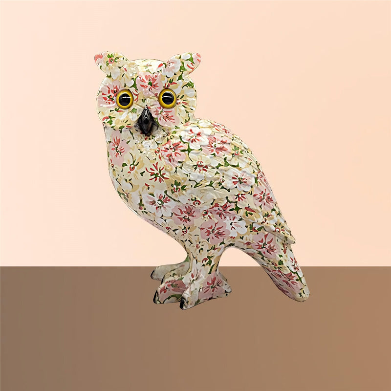 Colorful Owl Ornaments Creative Creative Art Animal Resin Crafts Home Office Desktop Decorations Accessories