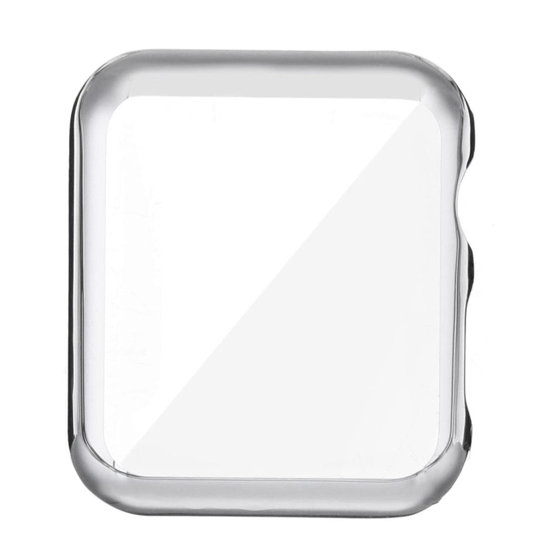 38/42mm Plating PC Front Case Screen Protector Cover for Apple Watch Series 3