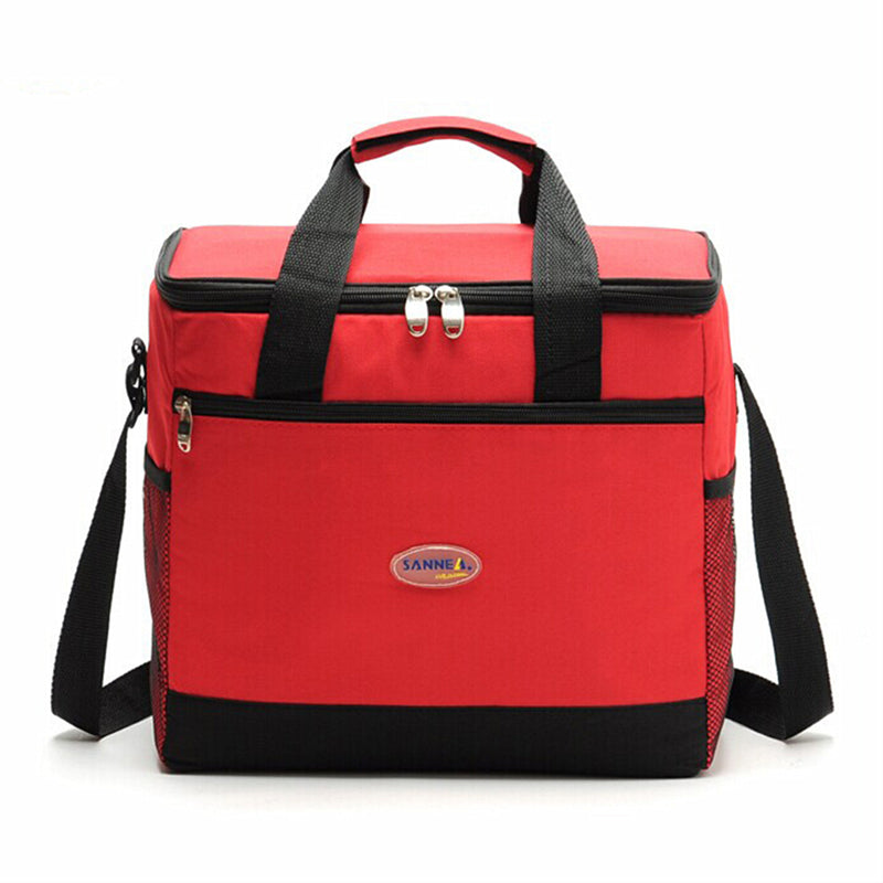 Large Insulated Cooler Cool Bag Outdoor Camping Picnic Lunch Shoulder Hand Bag